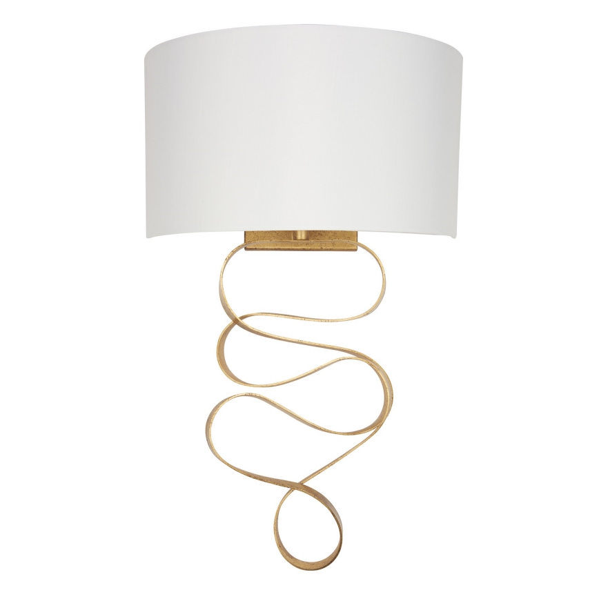 Endon 82070 - Lampada da parete 1xE27/10W/230V bianca/ottone