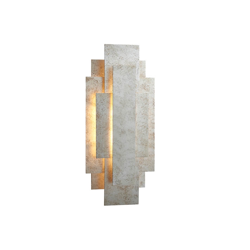 Endon 90451 - Applique da parete ALZARE 2xG9/3W/230V bianco anticato
