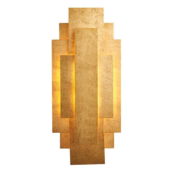 Endon 90452 - Wandleuchte ALZARE 2xG9/3W/230V golden