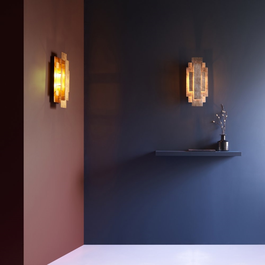 Endon 90452 - Wandleuchte ALZARE 2xG9/3W/230V golden
