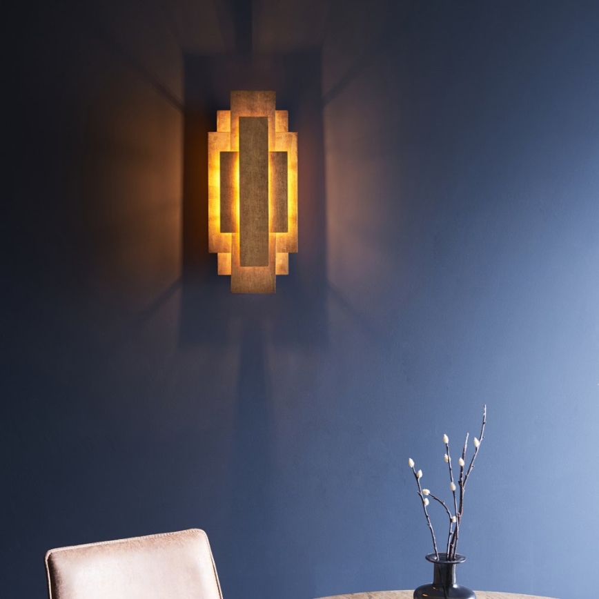 Endon 90452 - Wandleuchte ALZARE 2xG9/3W/230V golden