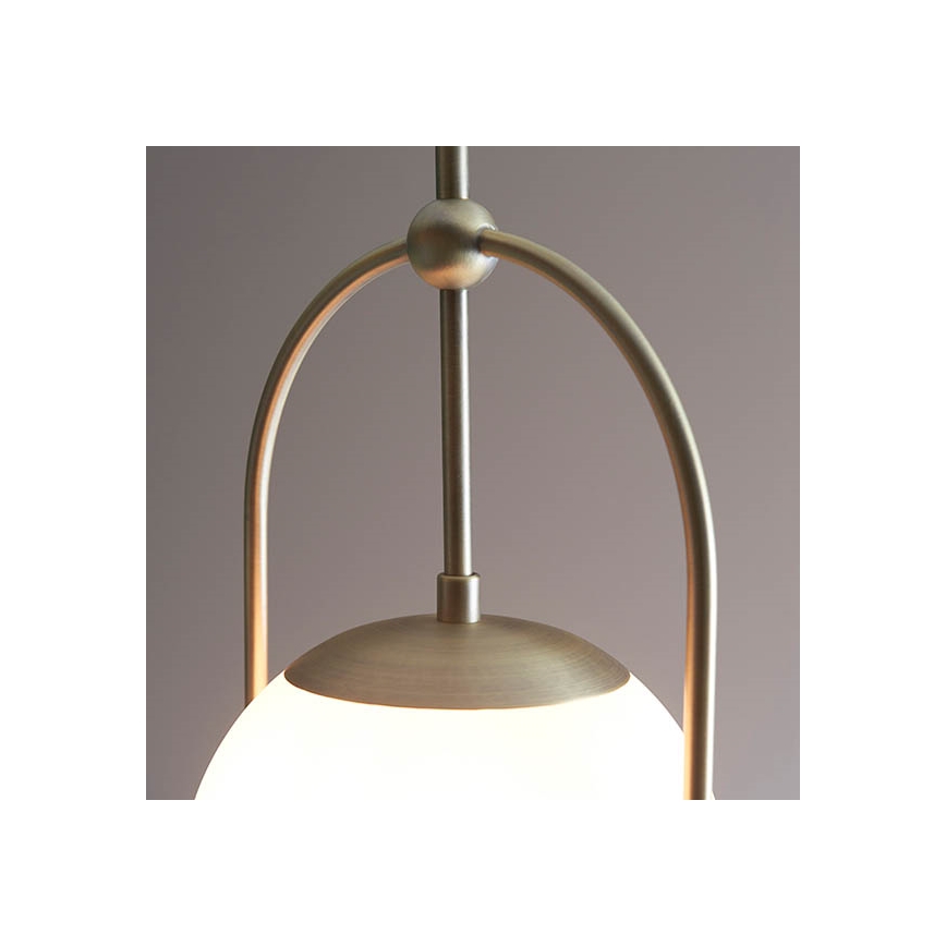 Endon 90844 - Suspension sur tige ONTARIO 1xE27/10W/230V laiton