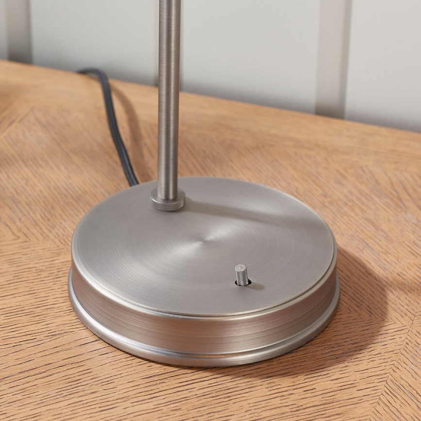 Endon 91740 - Lampe de table HANSEN 1xE14/40W/230V chrome mat
