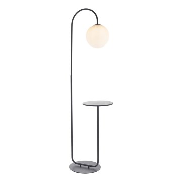 Endon 92424 - Lampada da terra HALO 1xE14/7W/230V nera