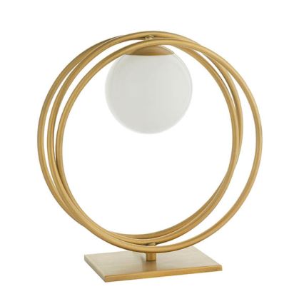Endon 92491 - Tischleuchte EMILIO 1xG9/3W/230V gold/weiß