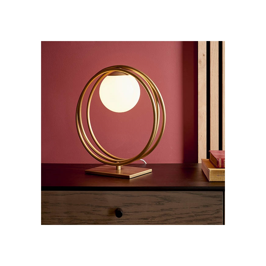 Endon 92491 - Tischleuchte EMILIO 1xG9/3W/230V goldfarben