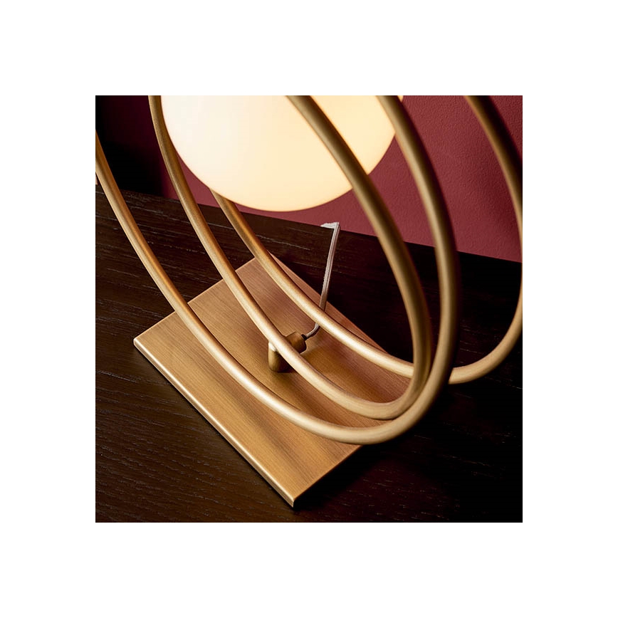 Endon 92491 - Tischleuchte EMILIO 1xG9/3W/230V goldfarben