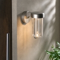 Endon 92782 - LED-Bad-Wandleuchte, 8W/230V, IP44, 2700K, matt-chrom