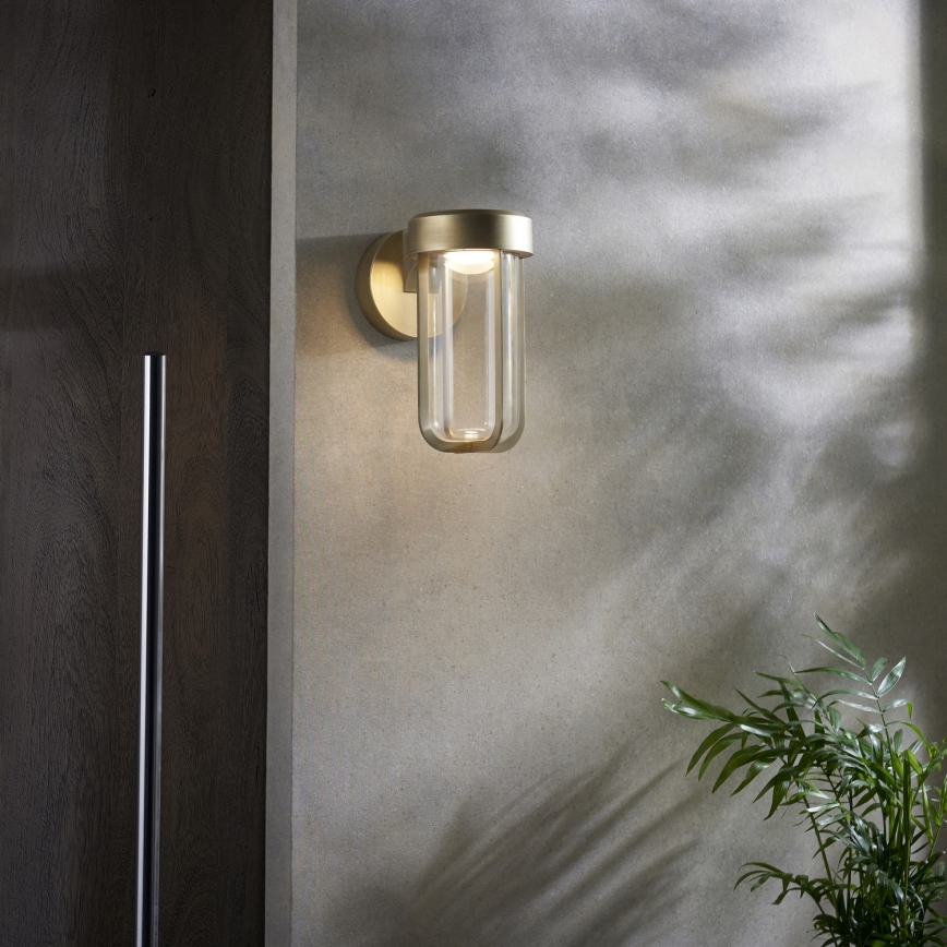 Endon 92856 - Applique da parete per bagno LED/8W/230V IP44 2700K ottone