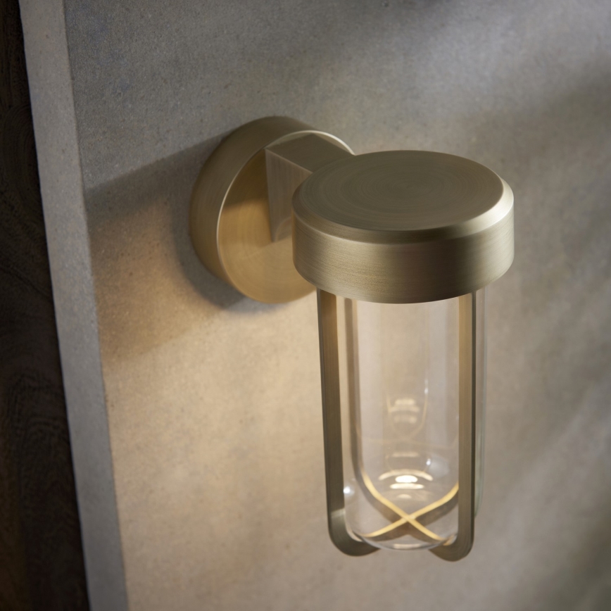 Endon 92856 - Applique da parete per bagno LED/8W/230V IP44 2700K ottone
