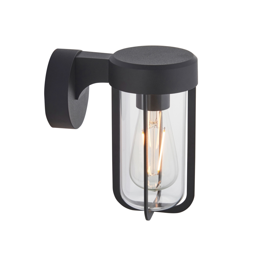 Endon 92859 - Applique da bagno 1xE27/6W/230V IP44 nera