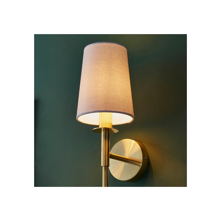 Endon 92955 - Lampada da parete 1xE14/6W/230V bianca/oro