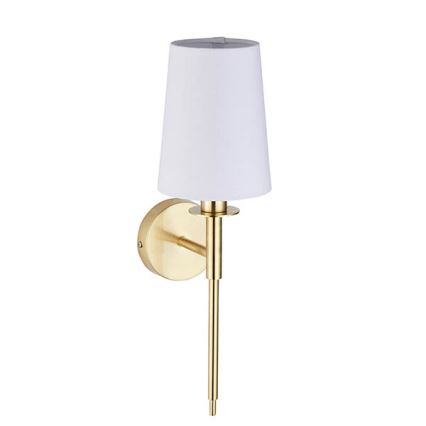 Endon 92955 - Wandleuchte 1xE14/6W/230V weiß/gold