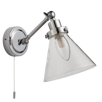 Endon 93853 - Faretto da muro per bagno FARADAY 1xG9/3W/230V IP44 cromo lucido