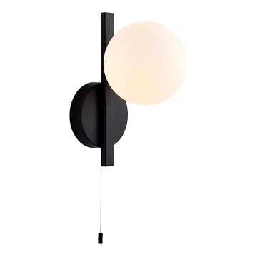 Endon 94081 - Badezimmer-Wandleuchte SPA 1xG9/3W/230V IP44 schwarz