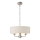 Endon 94361 - Suspension chaîne HIGHCLERE 3xE14/40W/230V beige/chrome mat d. 45 cm