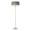 Endon 94378 - Lampadaire HIGHCLERE 1xE14/40W/230V gris/chrome brillant d. 47 cm