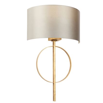 Endon 95210 - Lampada da parete 1xE27/10W/230V grigio/ottone