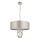 Endon 95216 - Kronleuchter an Kette 3xE27/10W/230V Ø 60 cm grau