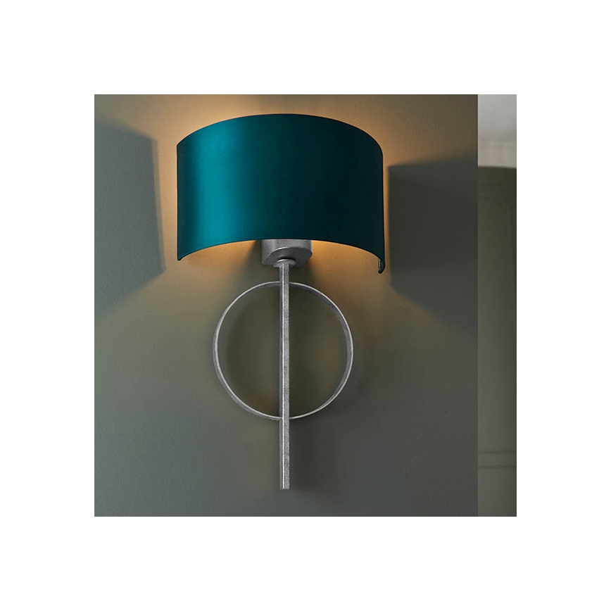 Endon 95222 - Applique murale 1xE27/10W/230V bleu/gris