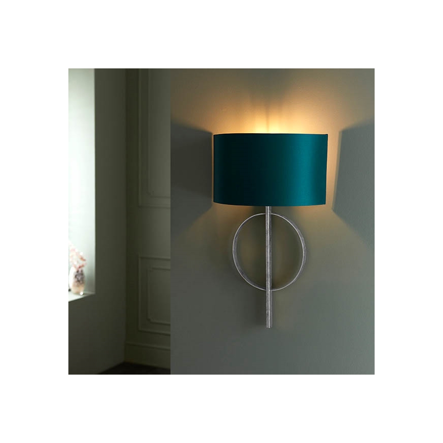 Endon 95222 - Applique murale 1xE27/10W/230V bleu/gris