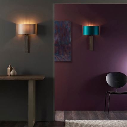 Endon 95271 - Wandleuchte CARLTON 1xE27/10W/230V bronzen