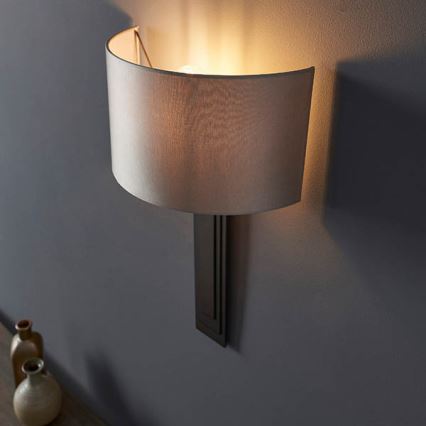 Endon 95271 - Wandleuchte CARLTON 1xE27/10W/230V bronzen