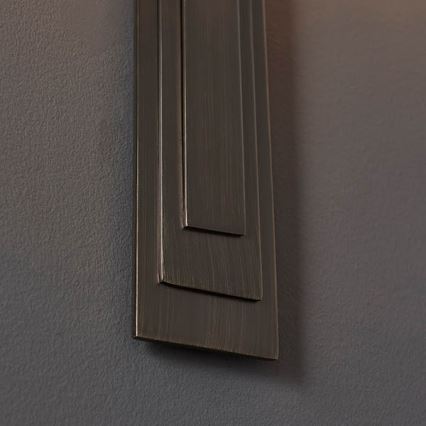 Endon 95271 - Wandleuchte CARLTON 1xE27/10W/230V bronzen