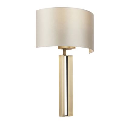 Endon 95452 - Applique murale 1xE27/10W/230V beige/doré