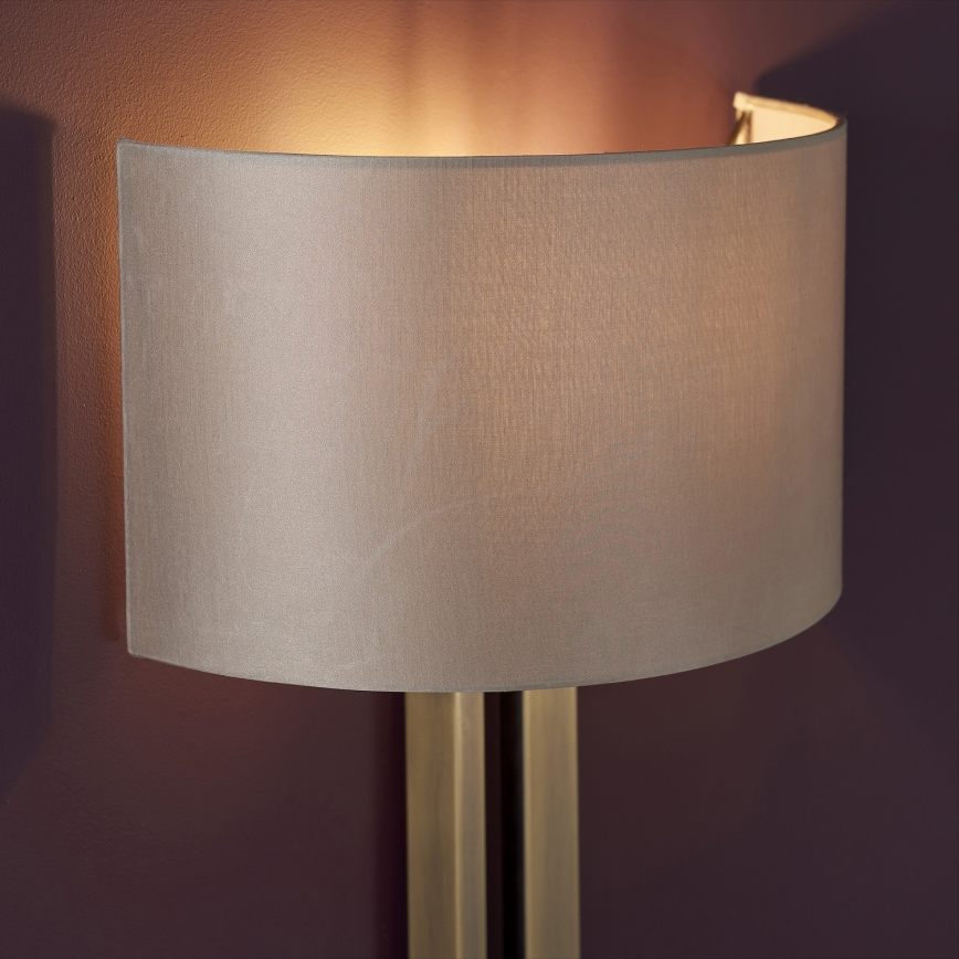 Endon 95452 - Wandleuchte 1xE27/10W/230V beige/gold