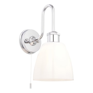 Endon 95506 - Applique da bagno PIPER 1xE27/10W/230V IP44 cromo lucido