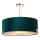 Endon 95839 - Lampadario a sospensione con supporto rigido HAYFIELD 3xE27/40W/230V ottone/verde