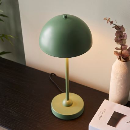 Endon 98495 - Lampe de table SAROMA 1xE14/7W/230V verte