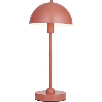 Endon 98496 - Tischlampe SAROMA 1xE14/7W/230V ziegelrot