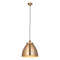 Endon 98744 - Lampadario a cavo FRANKLIN 1xE27/10W/230V ottone