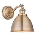 Endon 98746 - Spot mural FRANKLIN 1xE14/7W/230V laiton
