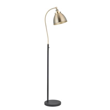 Endon 98748 - Lampada da terra FRANKLIN 1xE27/10W/230V ottone/nero