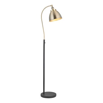 Endon 98748 - Lampadaire FRANKLIN 1xE27/10W/230V laiton/noir