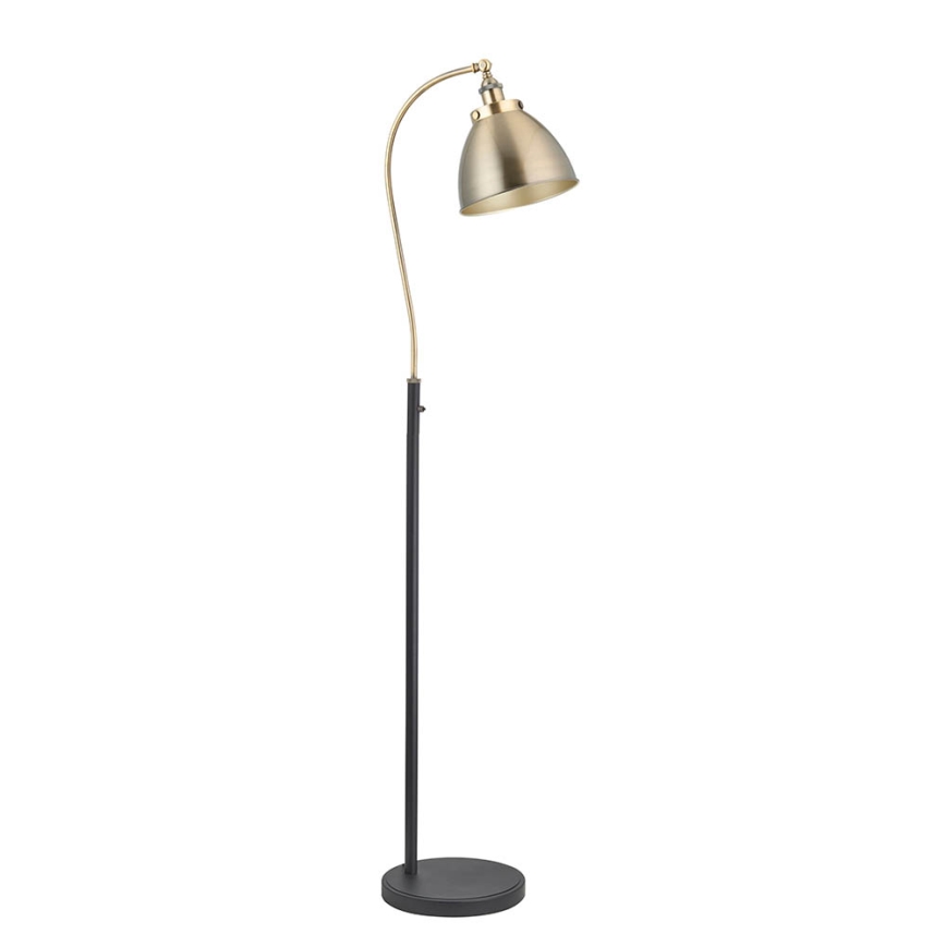 Endon 98748 - Lampadaire FRANKLIN 1xE27/10W/230V laiton/noir