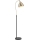 Endon 98748 - Stehleuchte FRANKLIN 1xE27/10W/230V Messing/Schwarz