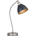 Endon 98752 - Lampe de table FRANKLIN 1xE14/7W/230V chrome mat/anthracite