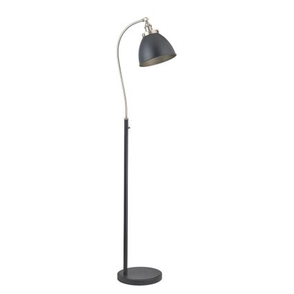 Endon 98753 - Lampadaire FRANKLIN 1 x E27/10W/230V chrome mat/anthracite