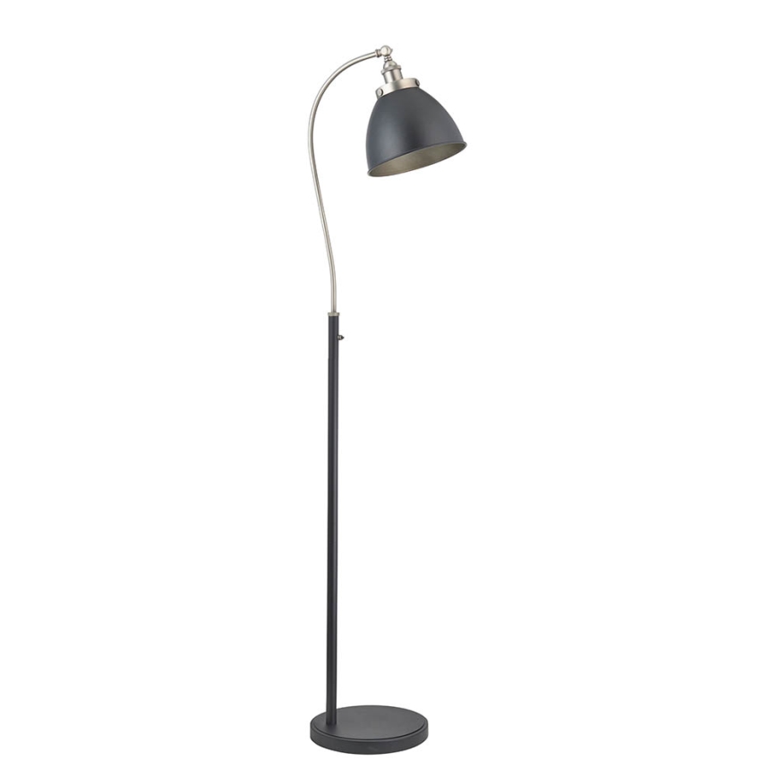 Endon 98753 - Lampadaire FRANKLIN 1 x E27/10W/230V chrome mat/anthracite