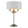 Endon 98932 - Lampada da tavolo HIGHCLERE 3xE14/18W/230V bianco/ottone Ø 32 cm