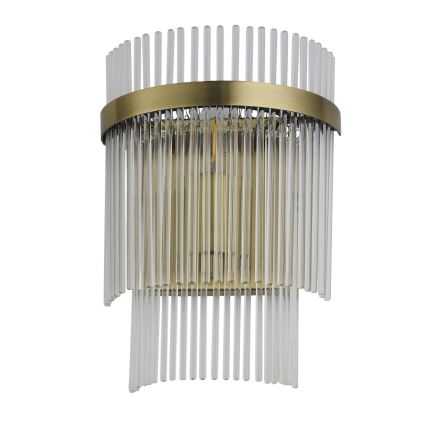 Endon 99168 - Applique MARIETTA 1xE14/6W/230V ottone/limpido