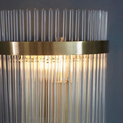 Endon 99168 - Applique MARIETTA 1xE14/6W/230V ottone/limpido