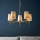 Endon 99458 - Lampadario a catena 5xE14/6W/230V oro/bianco