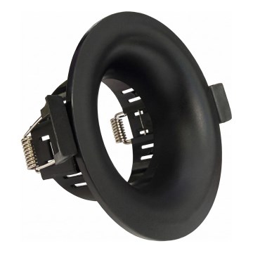 Enjoliveur pour luminaire encastré GU10 Ø 8,6 cm, noir