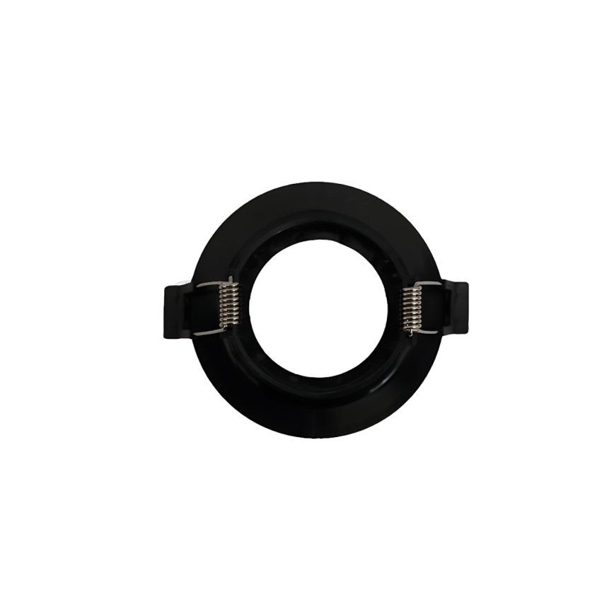 Enjoliveur pour luminaire encastré GU10 Ø 8,6 cm, noir