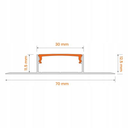 KIT 1x ruban LED RGBW dimmable NEO LITE MUSIC LED/24W/230V 5 m IP65 Wi‑Fi Tuya + 5 profils encastrables de 1 m, argenté/blanc + télécommande